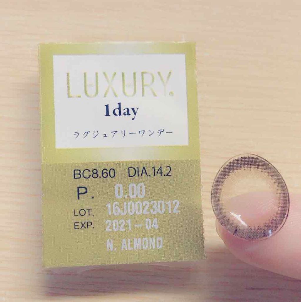 LUXURY（ラグジュアリー）1day/LUXURY/ワンデー（１DAY）カラコンを使ったクチコミ（1枚目）