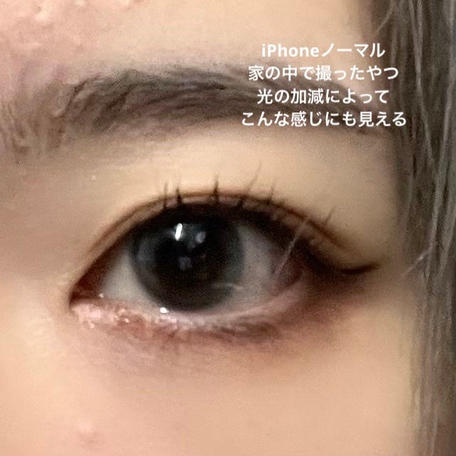 aube pie/chuu LENS/カラーコンタクトレンズを使ったクチコミ(3枚目)