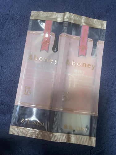 &honey Melty モイストリペア シャンプー1.0／モイストリペア ヘアトリートメント2.0/&honey/シャンプー・コンディショナーを使ったクチコミ（1枚目）