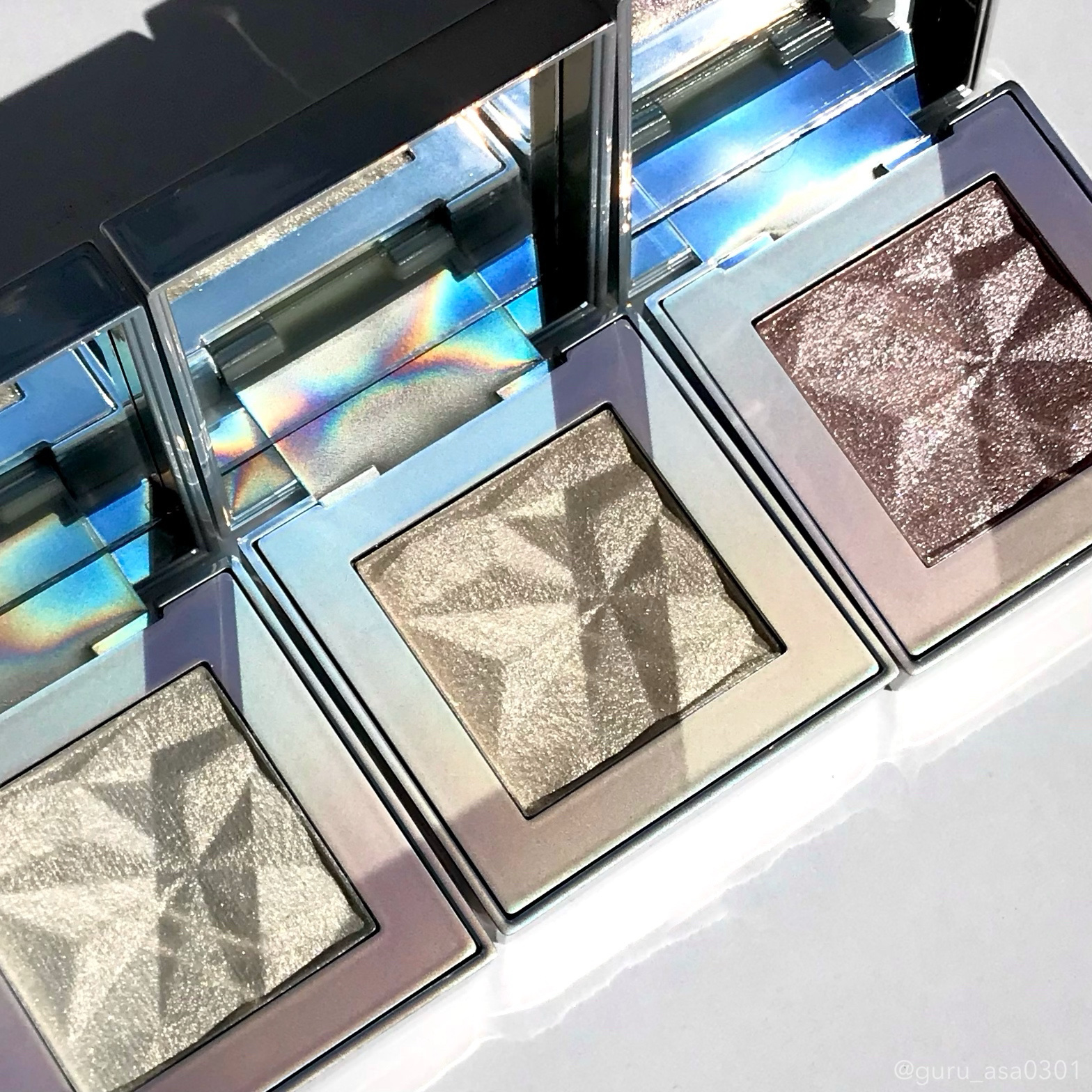 オーロラ ハイライト/LionWell（ライオンウェル）/パウダーハイライトを使ったクチコミ（1枚目）