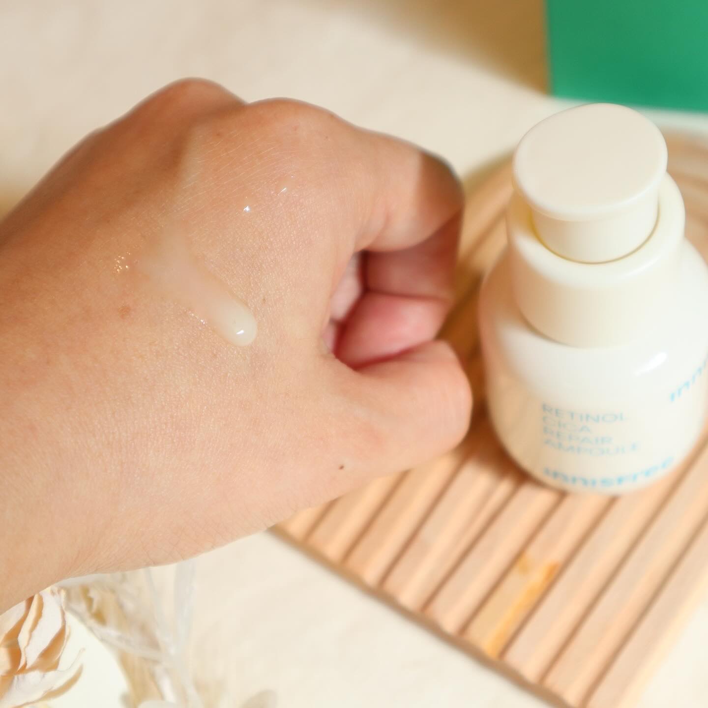 レチノール　シカ　リペア　セラム/innisfree/美容液を使ったクチコミ（3枚目）