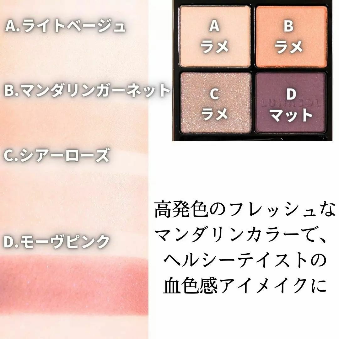 アイカラーレーション/LUNASOL/アイシャドウパレットを使ったクチコミ(3枚目)