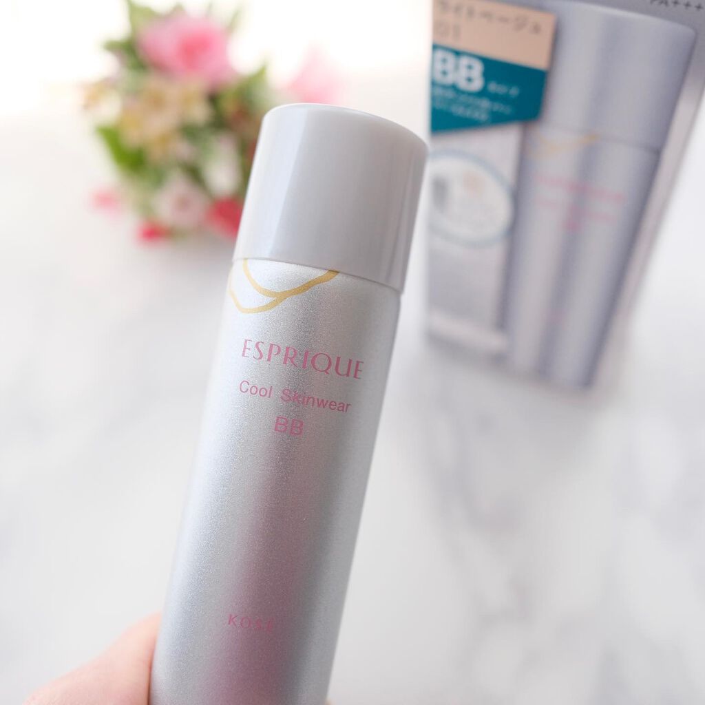 クールスキンウェアＢＢ 01 ライトベージュ/ESPRIQUE/BBクリームを使ったクチコミ（2枚目）