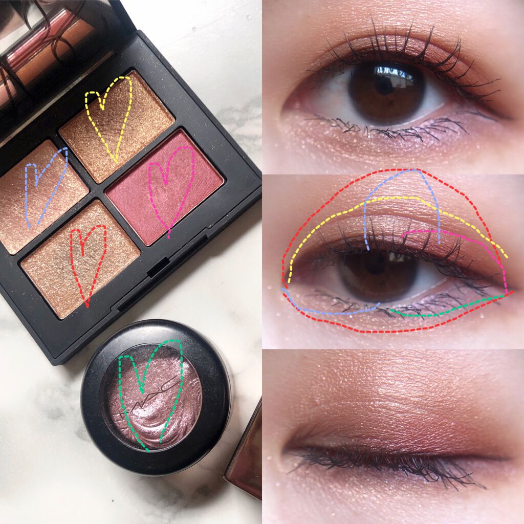 エクストラ ディメンション アイシャドウ/M・A・C/単色アイシャドウを使ったクチコミ（3枚目）