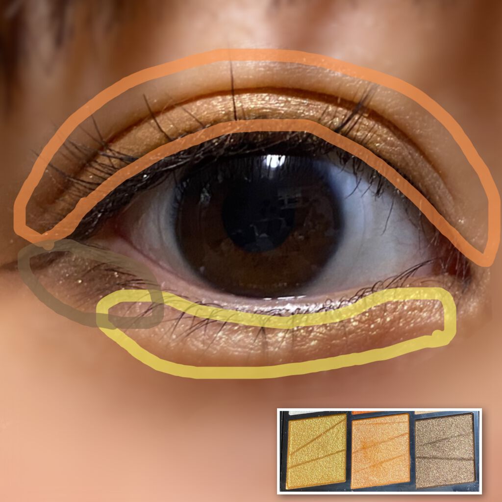 トーンディメンショナルパレット/KATE/メイクアップキットを使ったクチコミ（3枚目）