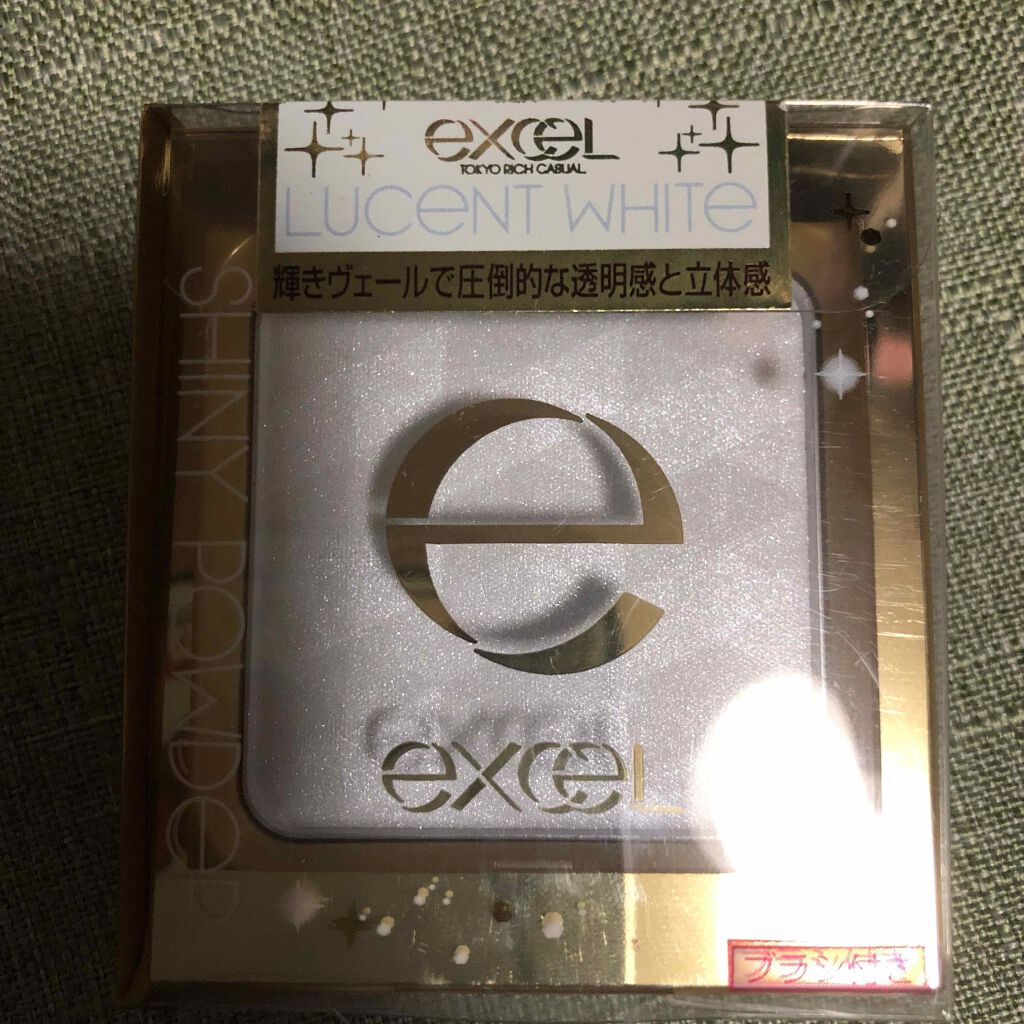 シャイニーパウダー N/excel/プレストパウダーを使ったクチコミ(1枚目)