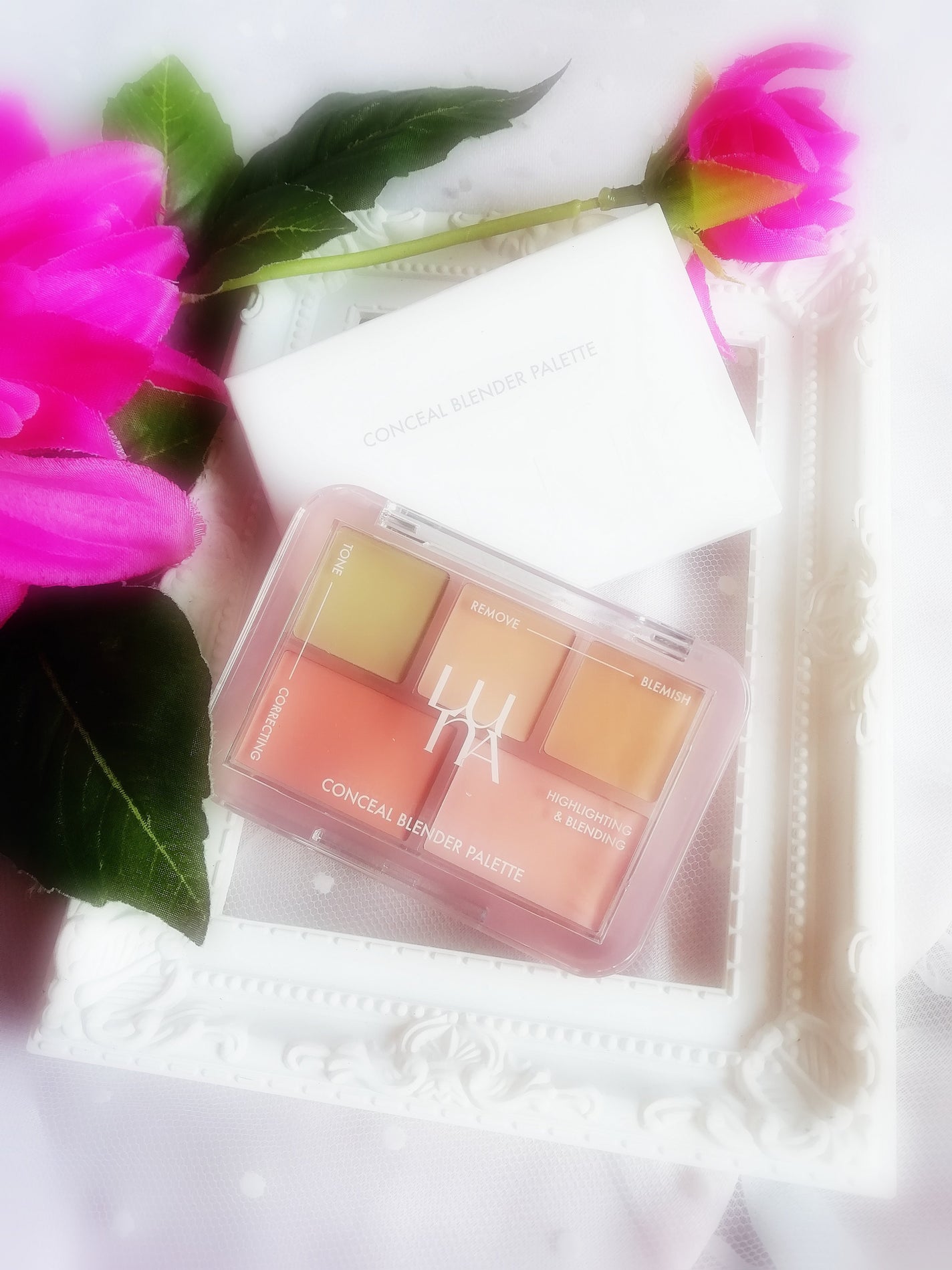 コンシールブレンダーパレット/LUNA/パレットコンシーラーを使ったクチコミ(1枚目)