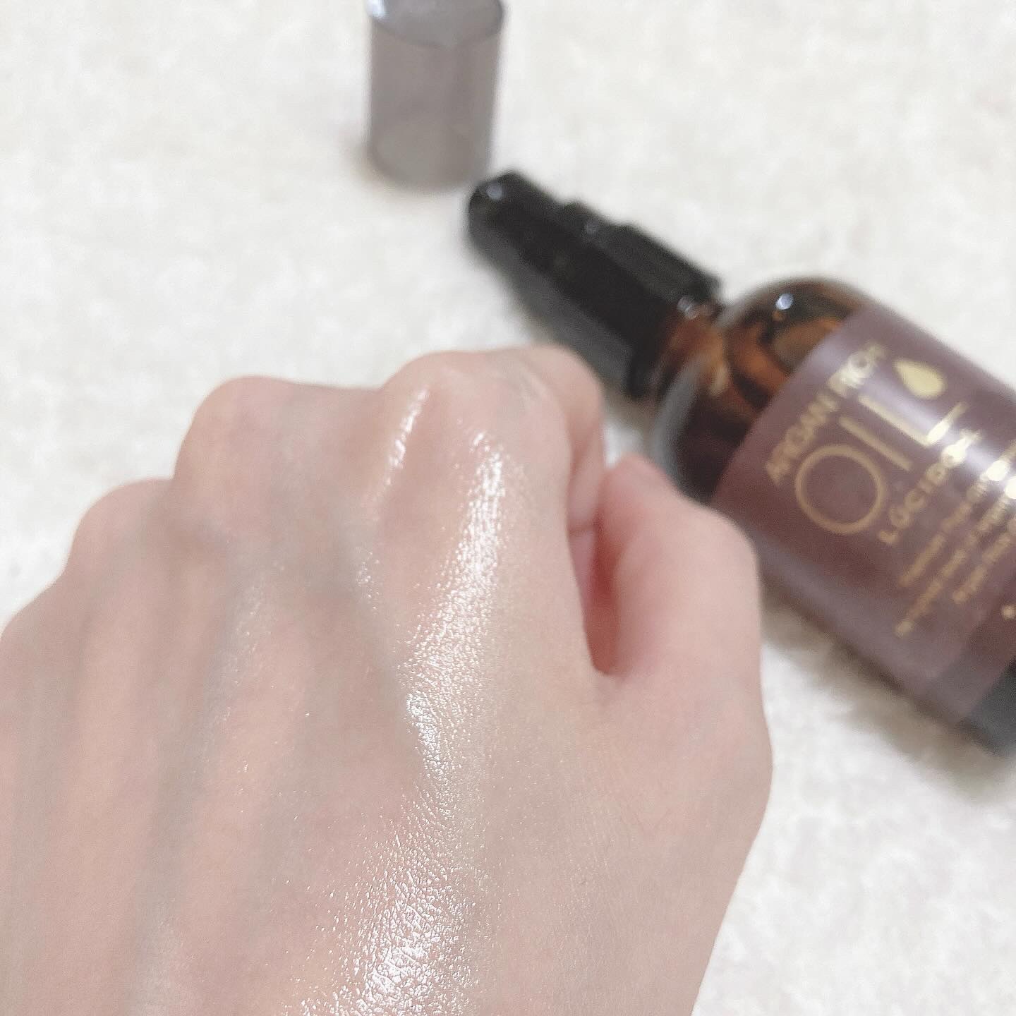 ＃プレミアムピュアオイル/ルシードエル/ヘアオイルを使ったクチコミ（3枚目）