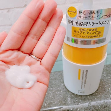 V リペア　シャンプー／ヘアトリートメント ヘアトリートメント 本体（400ml）/unlabel/シャンプー・コンディショナーを使ったクチコミ（3枚目）