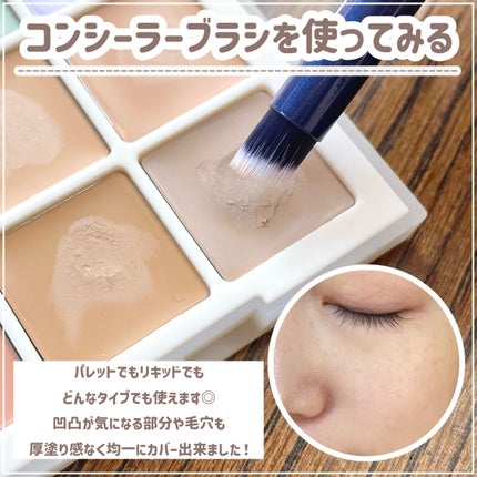 貴族のゴールド メイクブラシ11本セット 化粧ポーチ付き/SIXPLUS/メイクブラシを使ったクチコミ(8枚目)