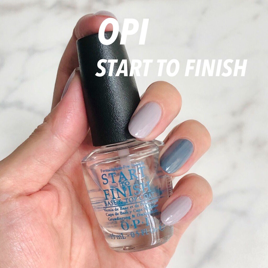 スタートトゥフィニッシュ/O・P・I/ネイルトップコートを使ったクチコミ(1枚目)