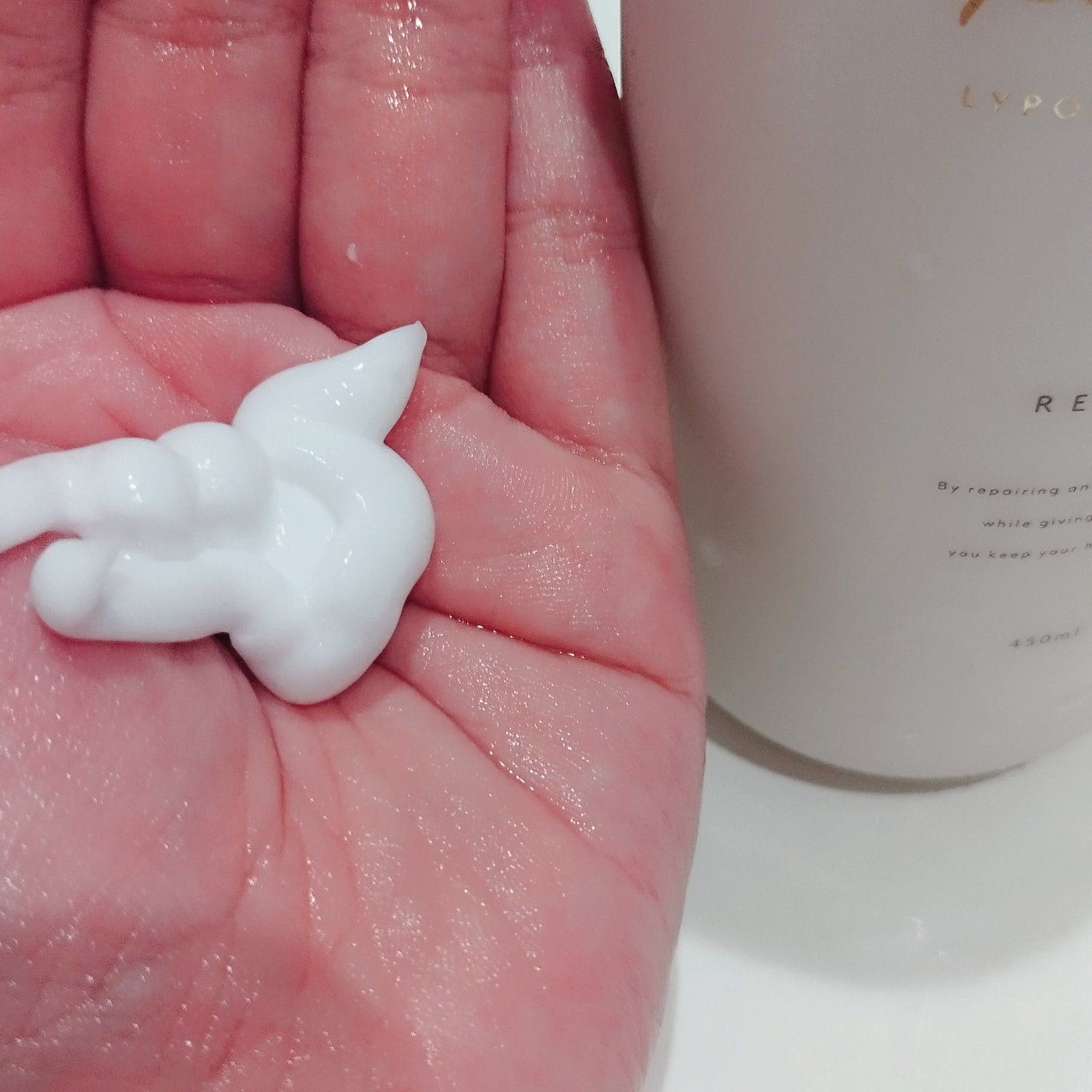 リポアシャンプー/リポアトリートメント/plus eau/市販シャンプーを使ったクチコミ(3枚目)