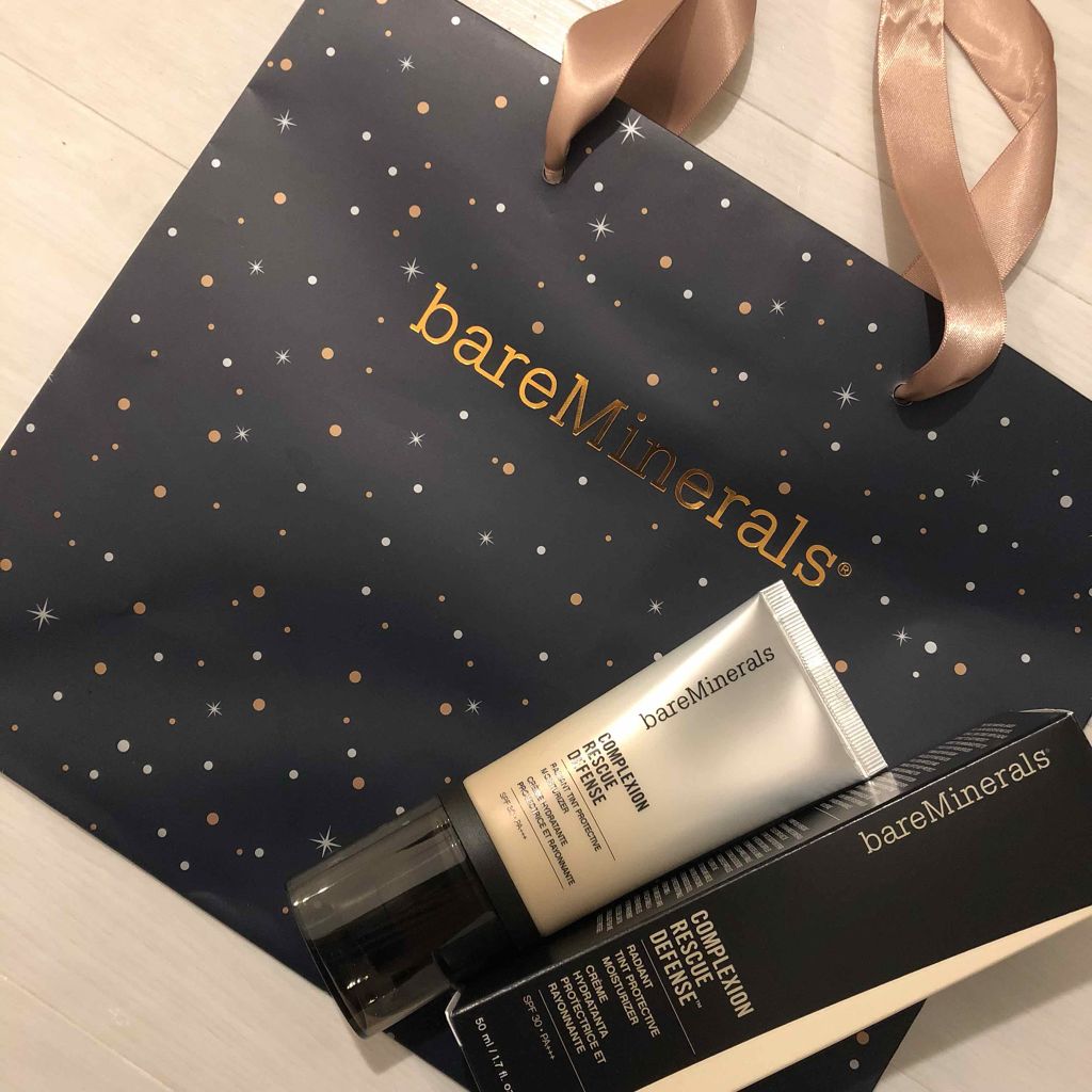 CR ディフェンス モイスチャライザー/bareMinerals/化粧下地を使ったクチコミ（1枚目）