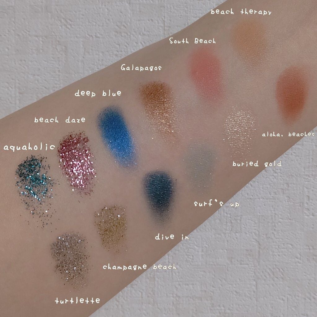 Rainforest of the Sea/tarte/アイシャドウパレットを使ったクチコミ(3枚目)