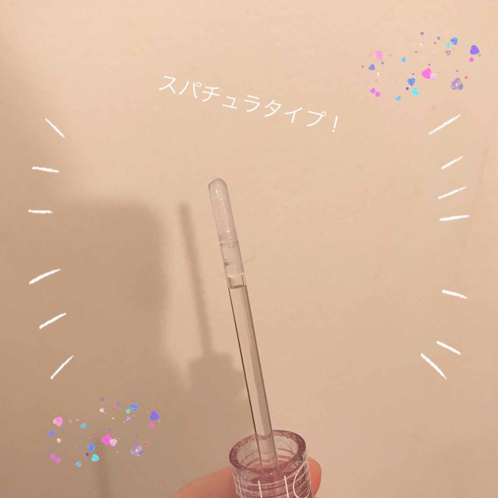 グラスティングウォーターグロス/rom&nd/リップグロスを使ったクチコミ（2枚目）