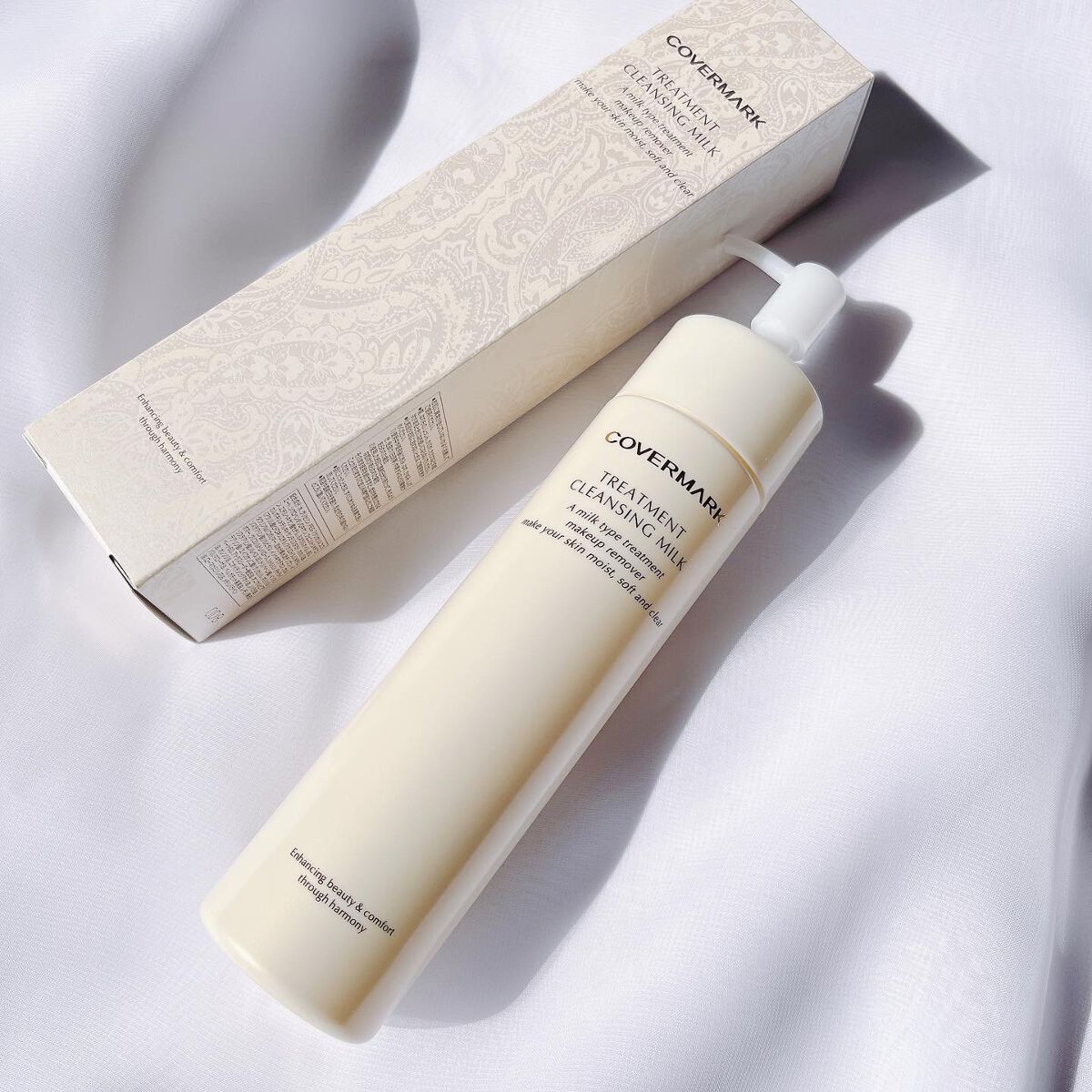 トリートメント クレンジング ミルク/COVERMARK/ミルククレンジングを使ったクチコミ(5枚目)