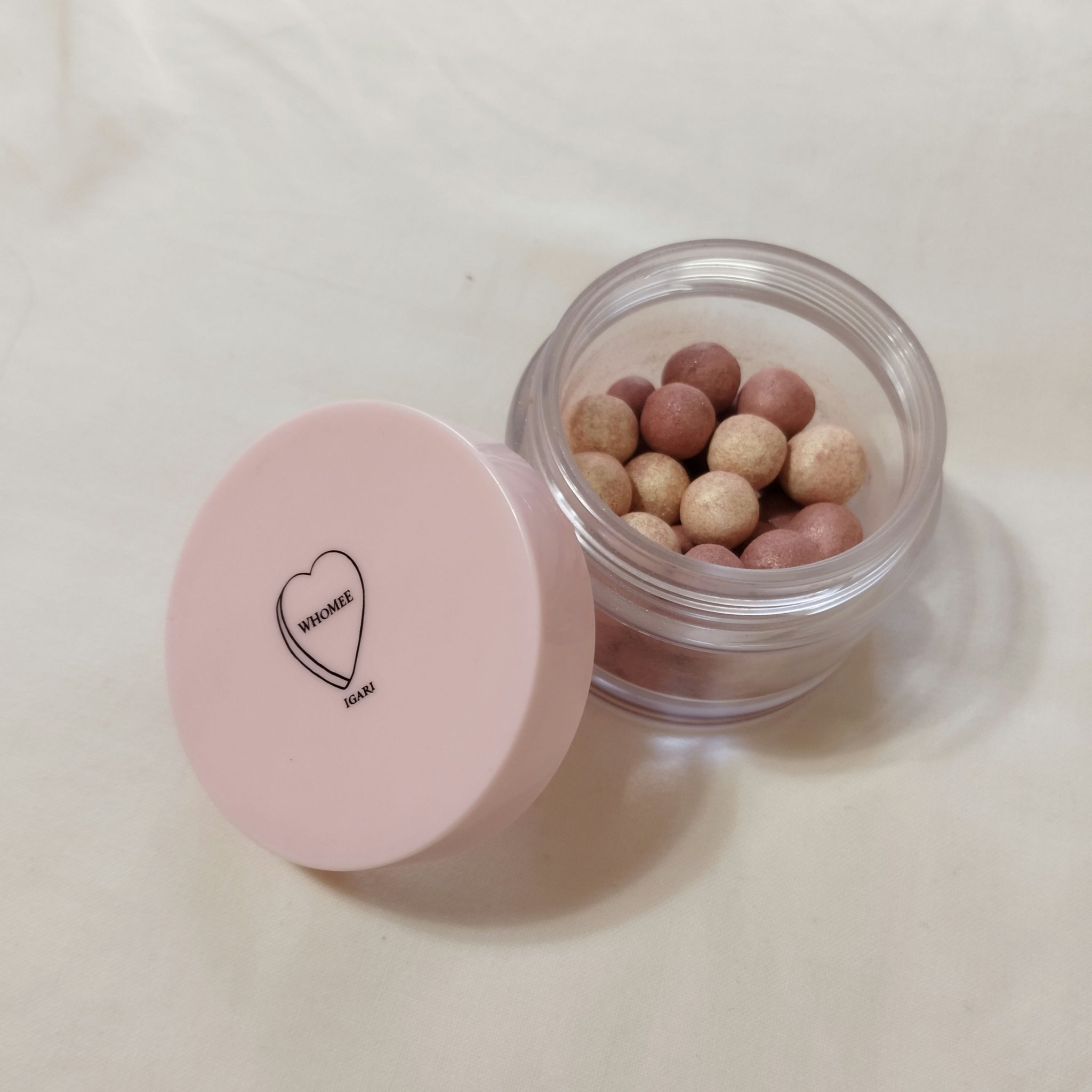 キラチークダイナボール/WHOMEE/パウダーチークを使ったクチコミ（1枚目）