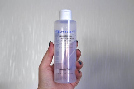 ブルーベリー バランシング クレンジングウォーター/innisfree/クレンジングウォーターを使ったクチコミ(1枚目)