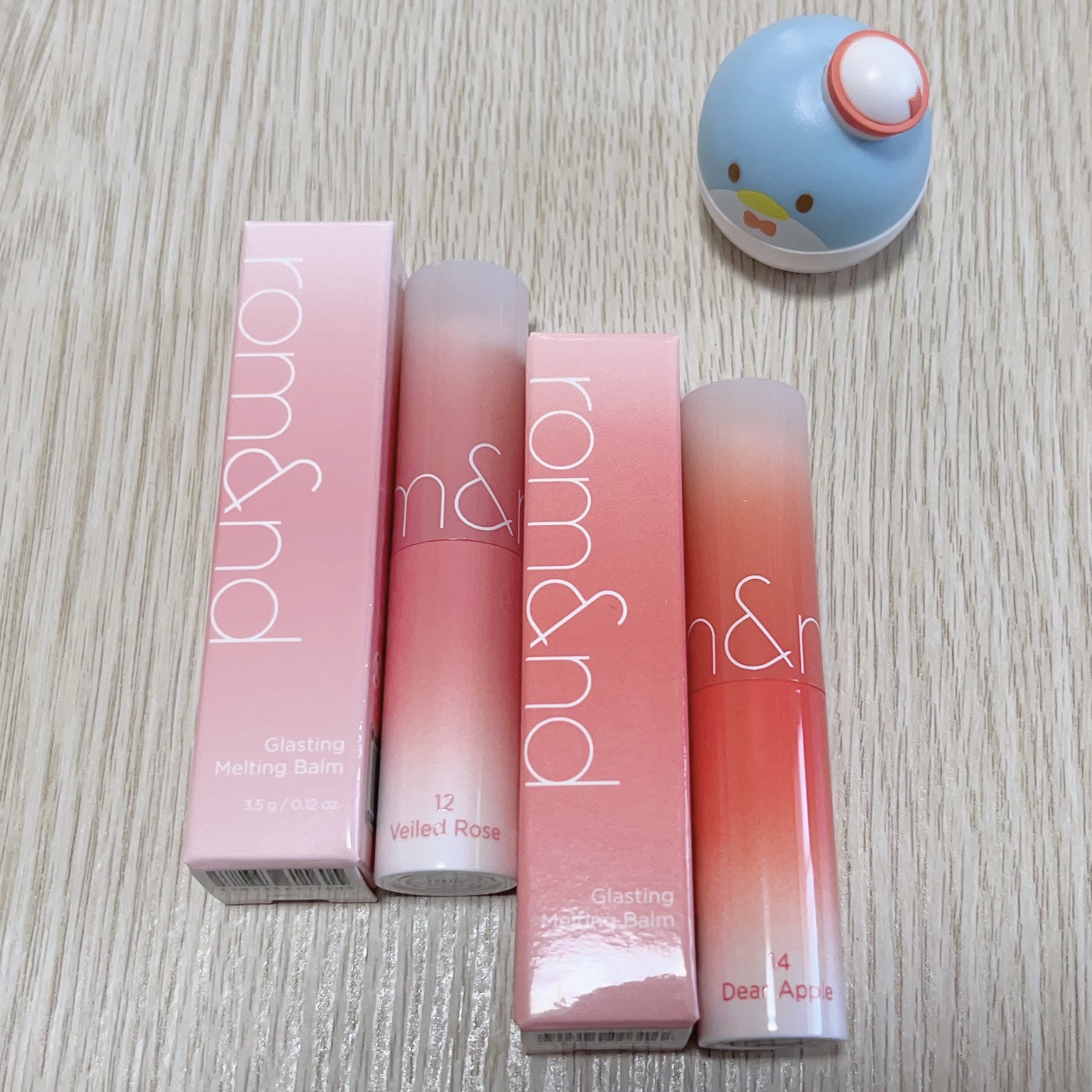 グラスティングメルティングバーム/rom&nd/リップバームを使ったクチコミ（1枚目）