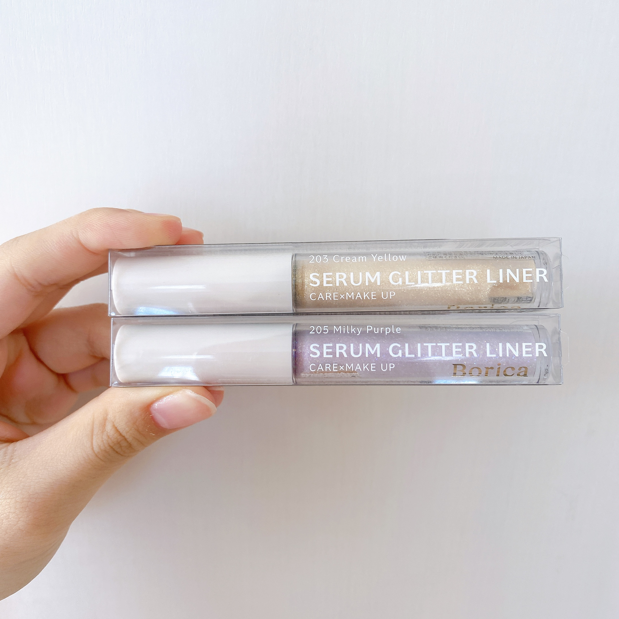 美容液ラメライナー/Borica/リキッドアイライナーを使ったクチコミ（3枚目）