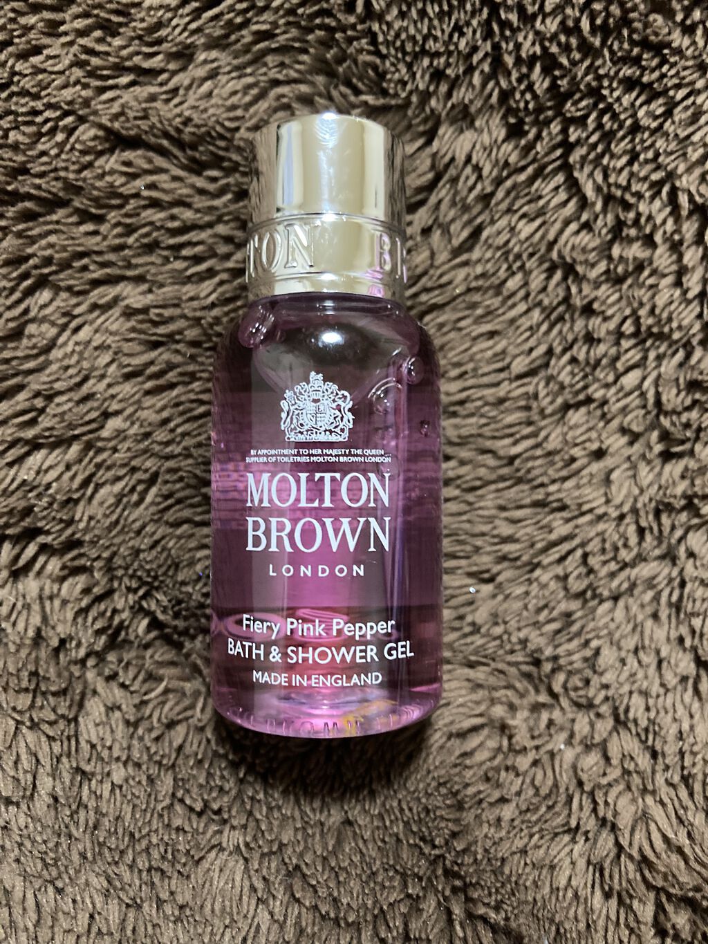 ピンクペッパー バス＆シャワージェル/モルトンブラウン/ボディソープを使ったクチコミ（1枚目）