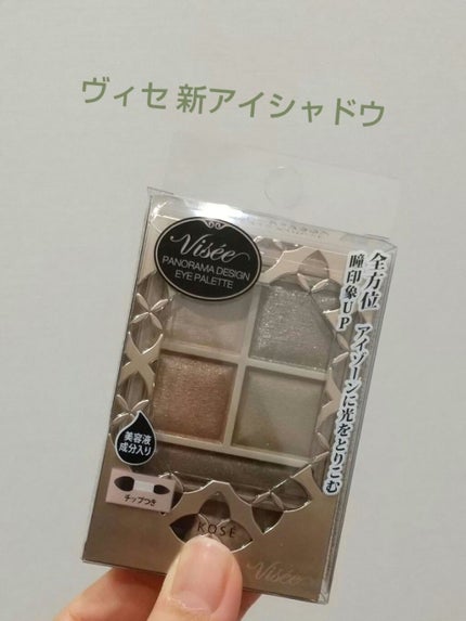 パノラマデザイン アイパレット/Visée/アイシャドウパレットを使ったクチコミ(1枚目)