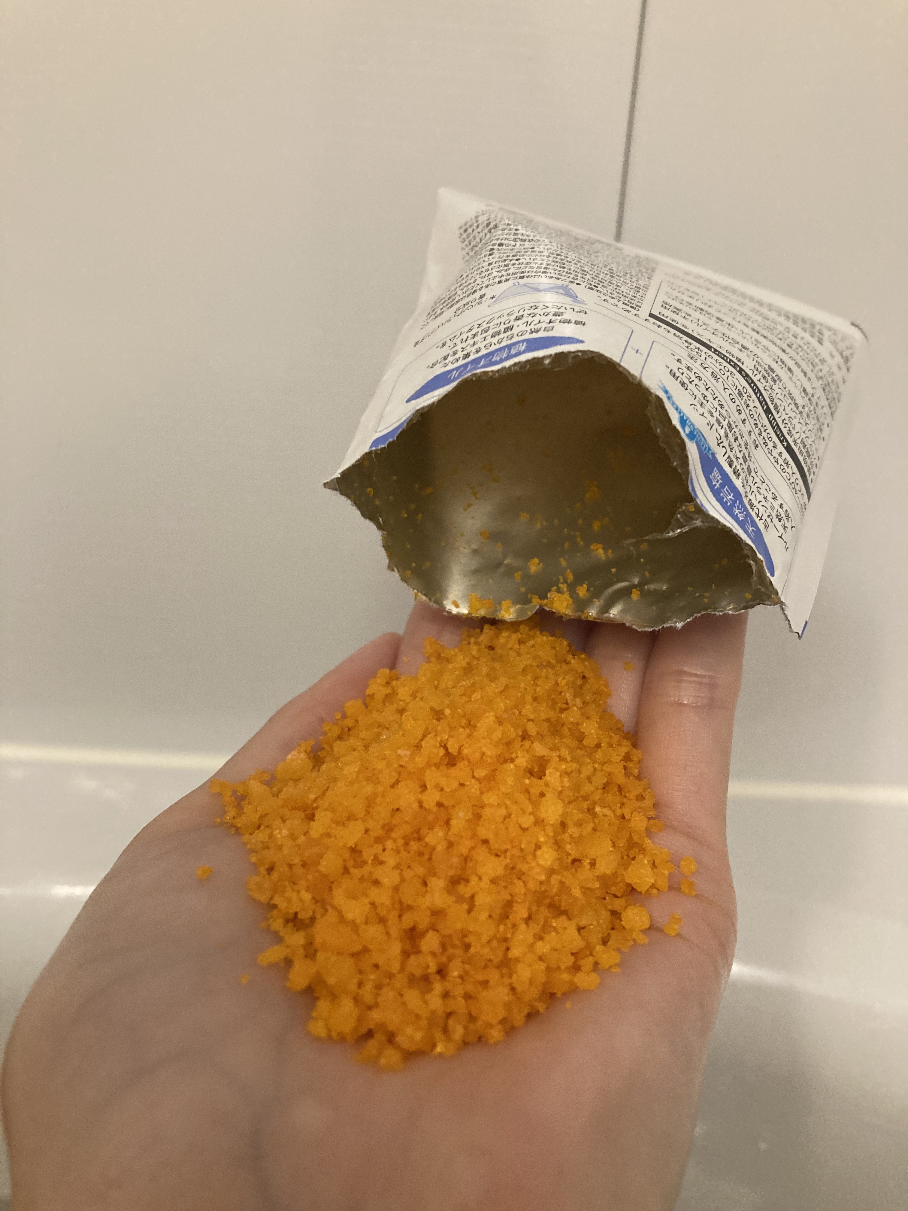 クナイプ バスソルト ラベンダーの香り/クナイプ/無機塩系入浴剤を使ったクチコミ（3枚目）