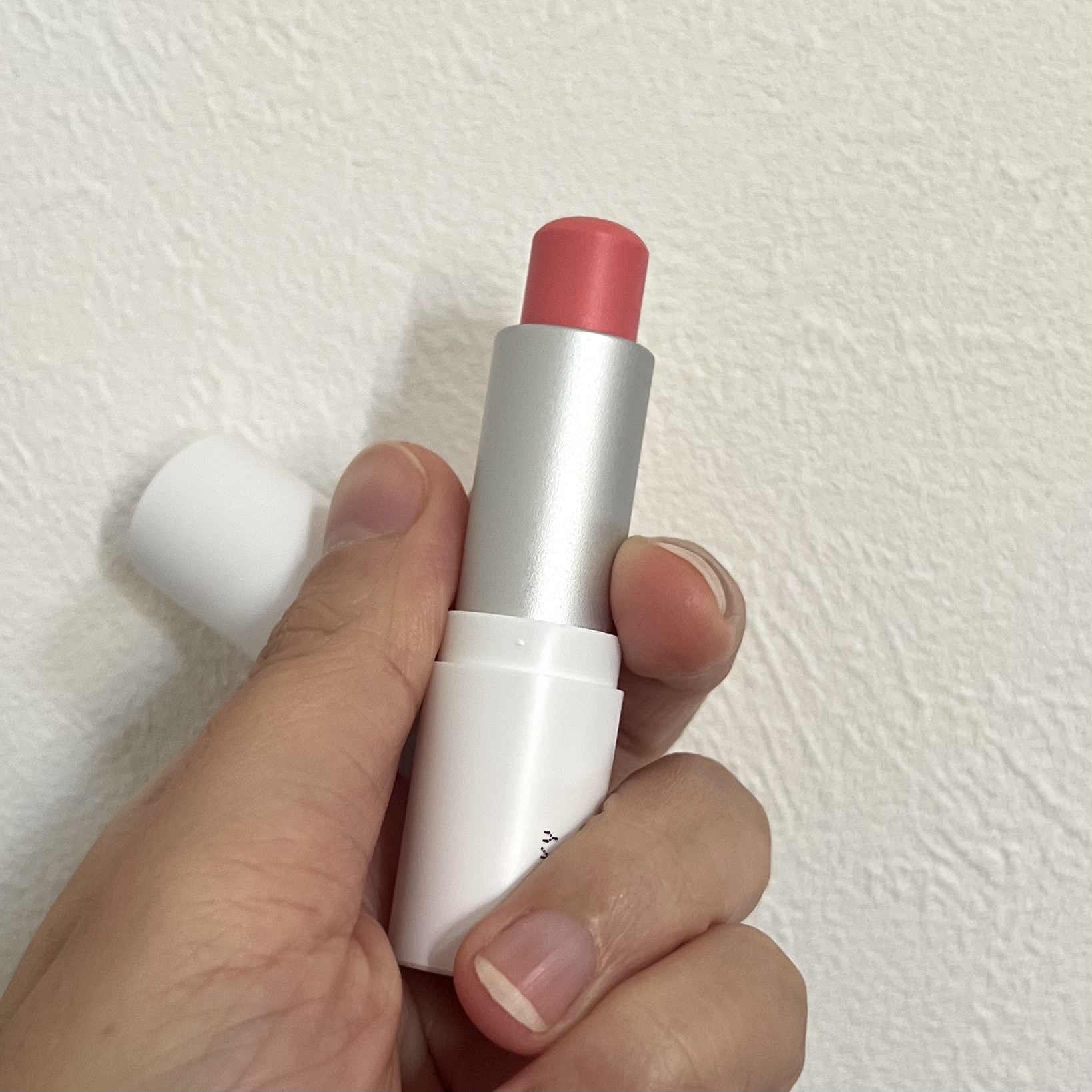 セラムフィット ボリューミング グロースティック 02 ペタル/ByUR/ジェル・クリームチークを使ったクチコミ（1枚目）