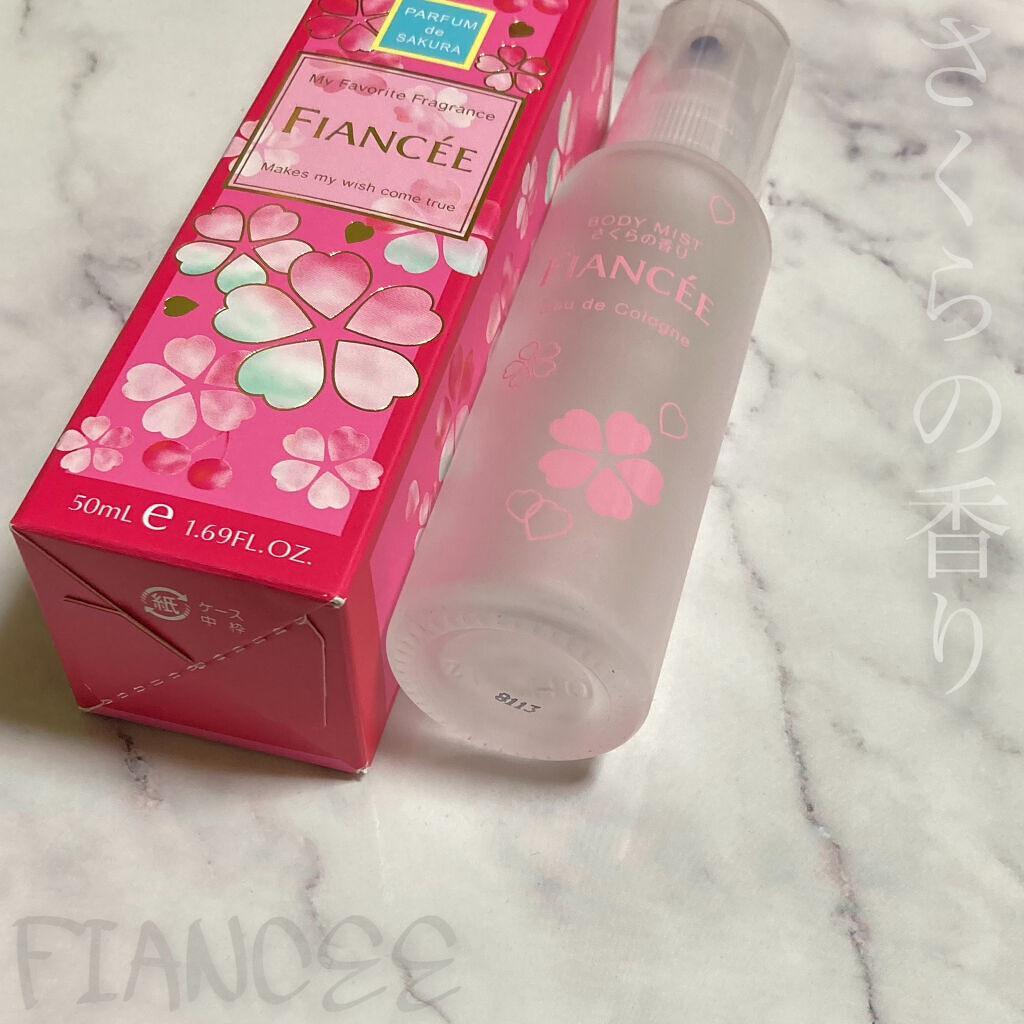 ボディミスト さくらの香り N/フィアンセ/香水(レディース)を使ったクチコミ（1枚目）