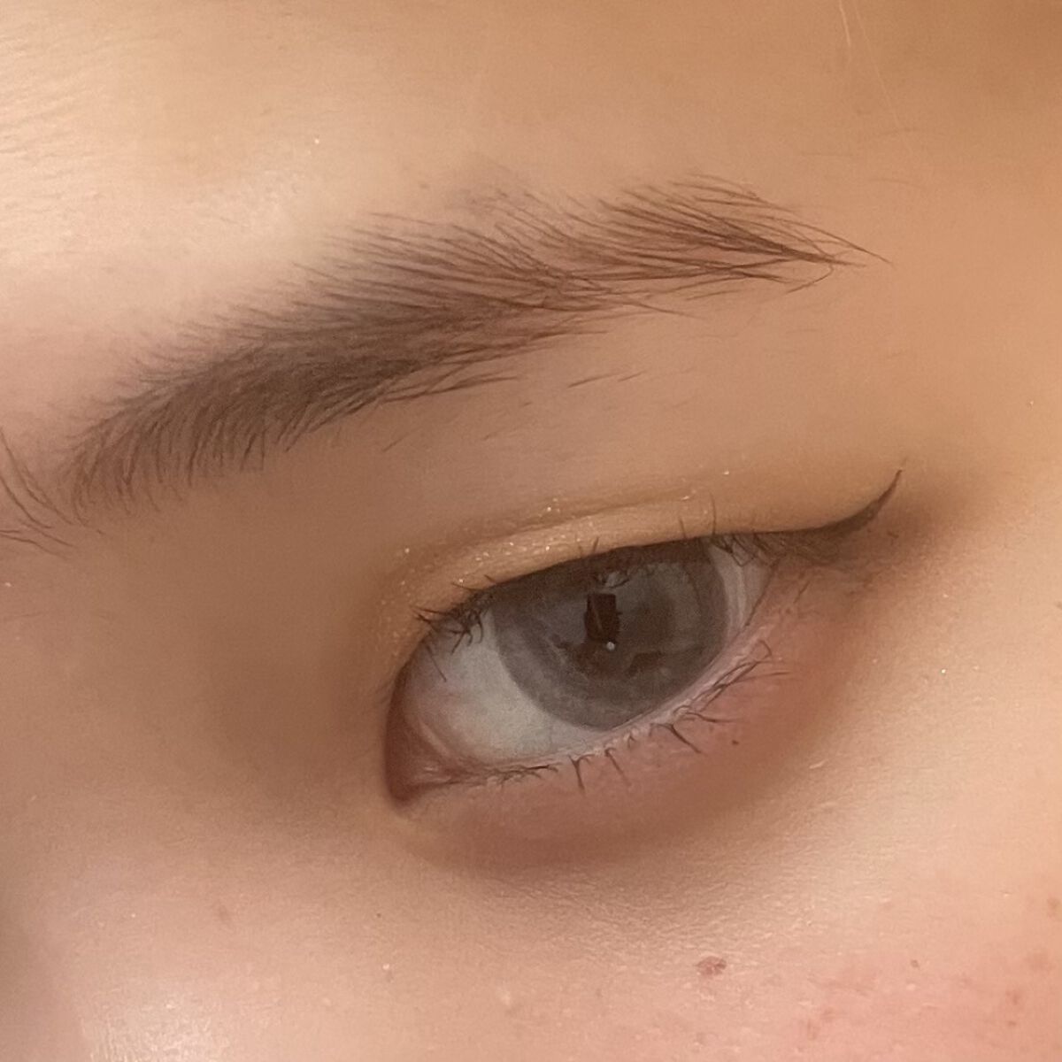 「密着アイライナー」しなやか筆リキッド/デジャヴュ/リキッドアイライナーを使ったクチコミ（2枚目）