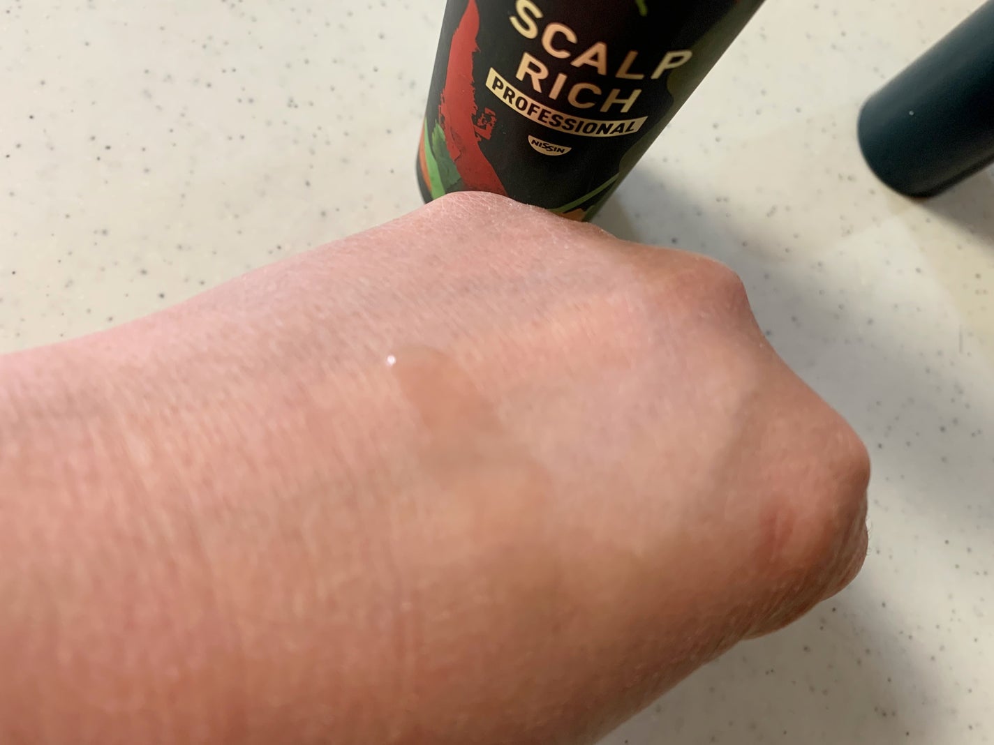 スカルプリッチ プロフェッショナル/日清食品/頭皮ローションを使ったクチコミ(3枚目)