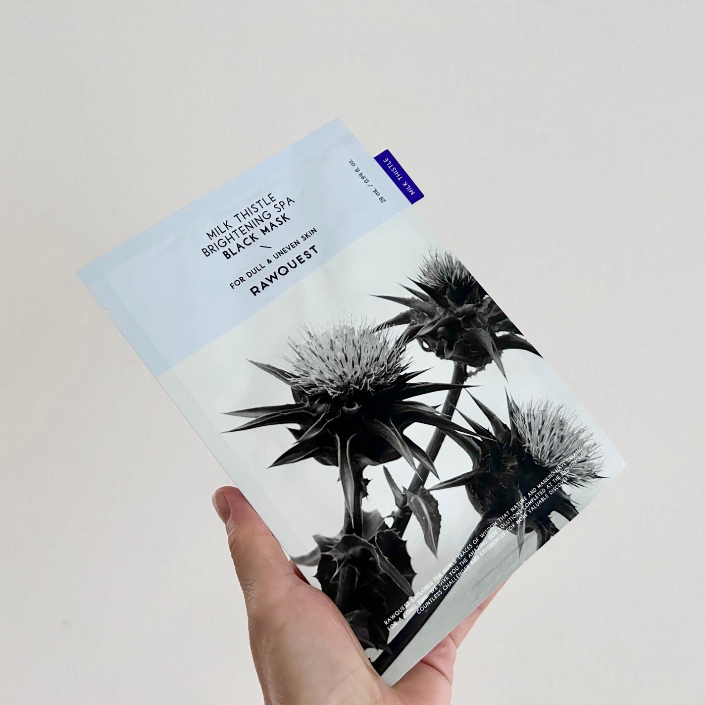 ミルクシスルブライトニングスパブラックマスク/RAWQUEST/シートマスク・パックを使ったクチコミ(1枚目)