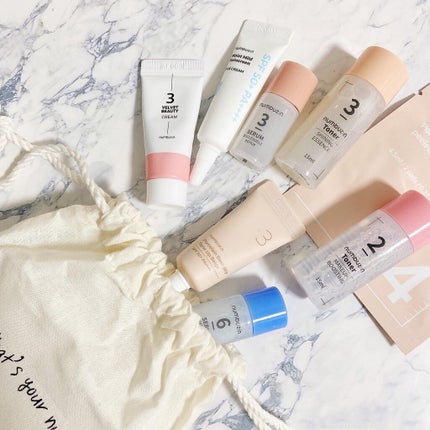 ナンバー組み合わせキット/numbuzin/スキンケアキットを使ったクチコミ(1枚目)