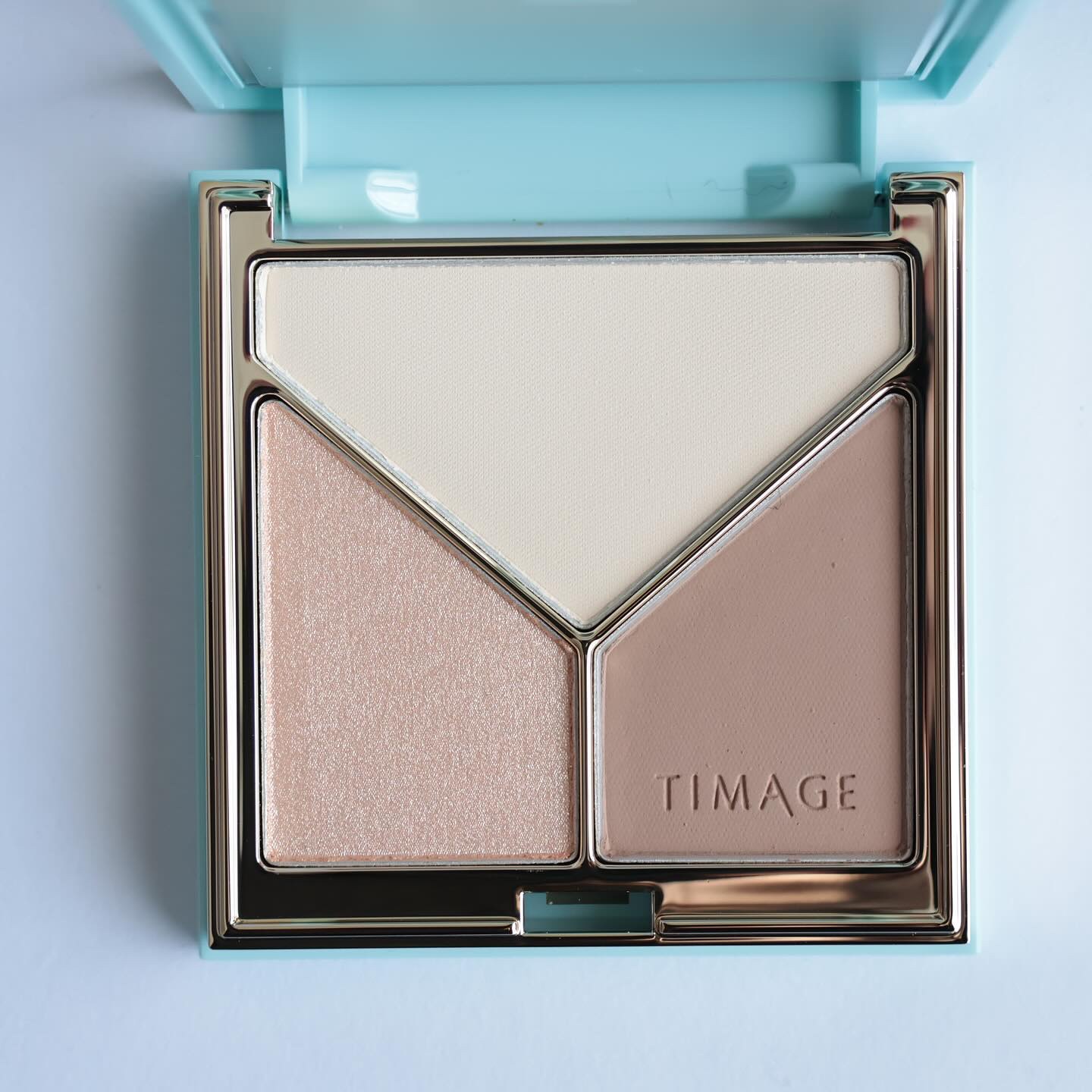 ハイライトシェーディングパレット/TIMAGE/パウダーハイライトを使ったクチコミ（2枚目）