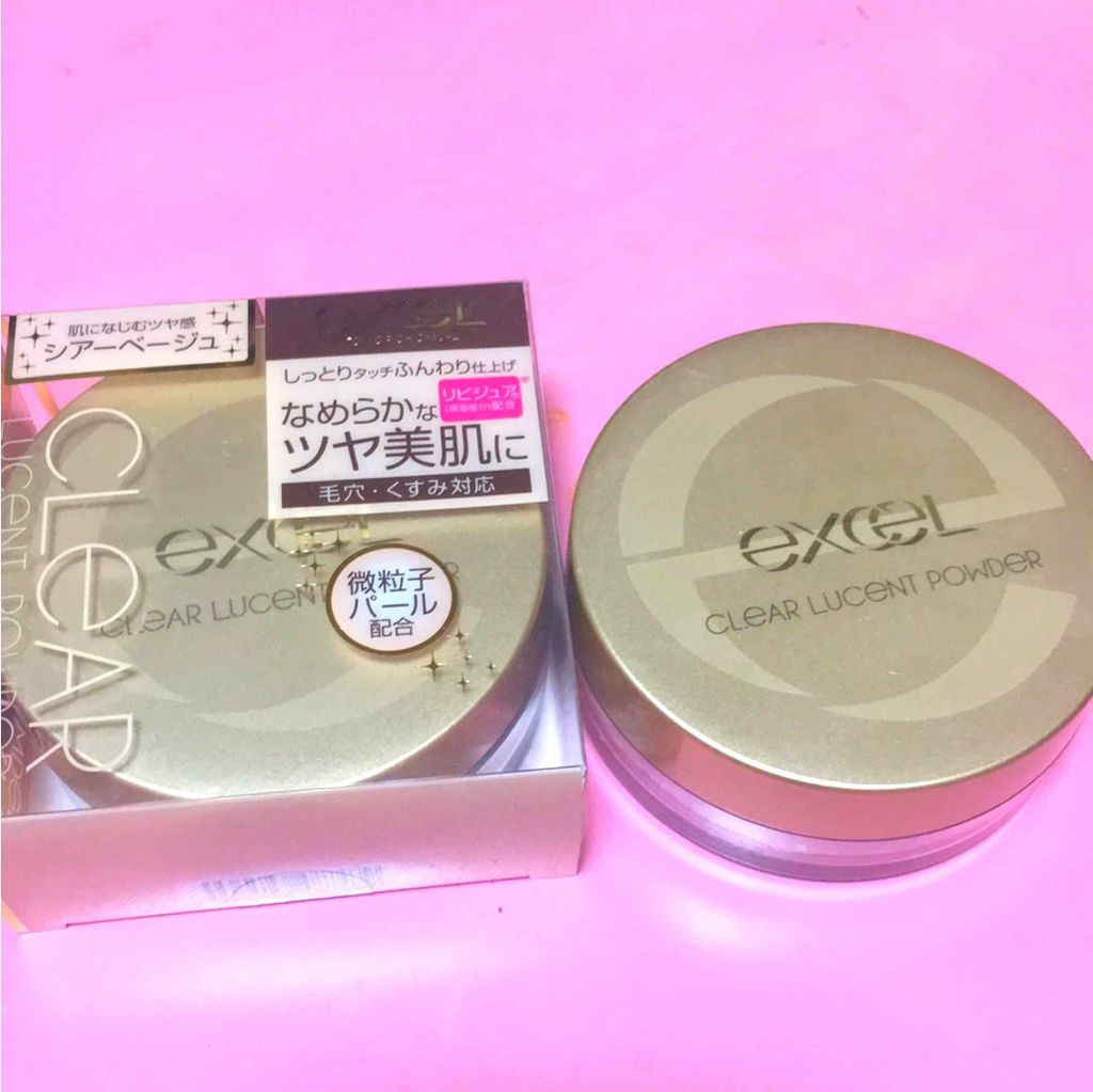 クリア ルーセントパウダー NB/excel/ルースパウダーを使ったクチコミ（1枚目）