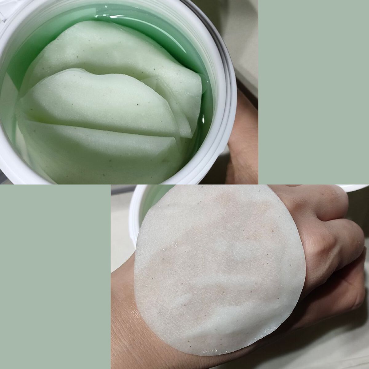 スージンググリーン トナーパッド/ByUR/トナーパッドを使ったクチコミ（2枚目）