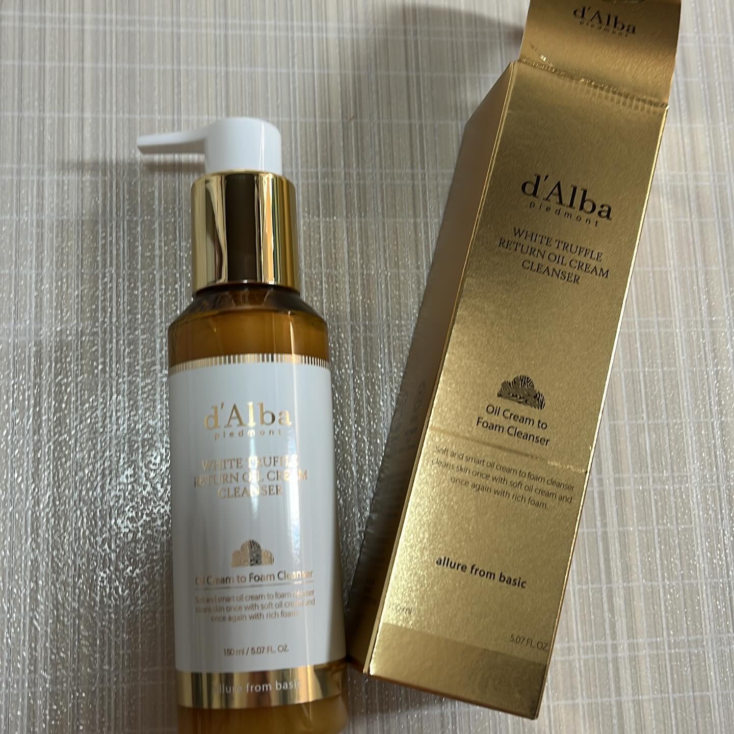 ホワイトトリュフリターンオイルクリームクレンザー/ダルバ/クレンジングを使ったクチコミ（1枚目）