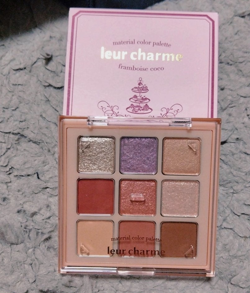 マテリアルカラーパレット/leur charme/アイシャドウパレットを使ったクチコミ(1枚目)