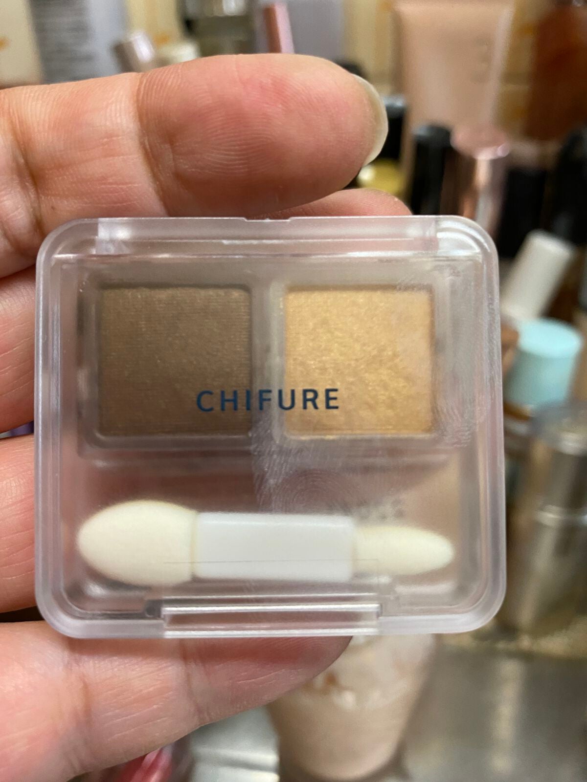 アイ カラー(チップ付)/ちふれ/アイシャドウパレットを使ったクチコミ(1枚目)