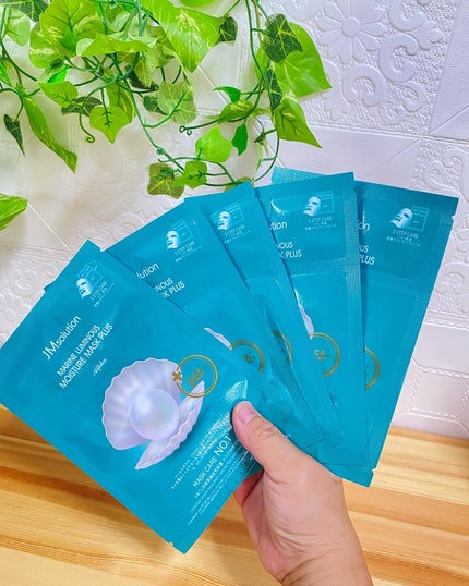 JMsolution mineral luminous pearl deep moisture mask/JMsolution/シートマスク・パックを使ったクチコミ(2枚目)