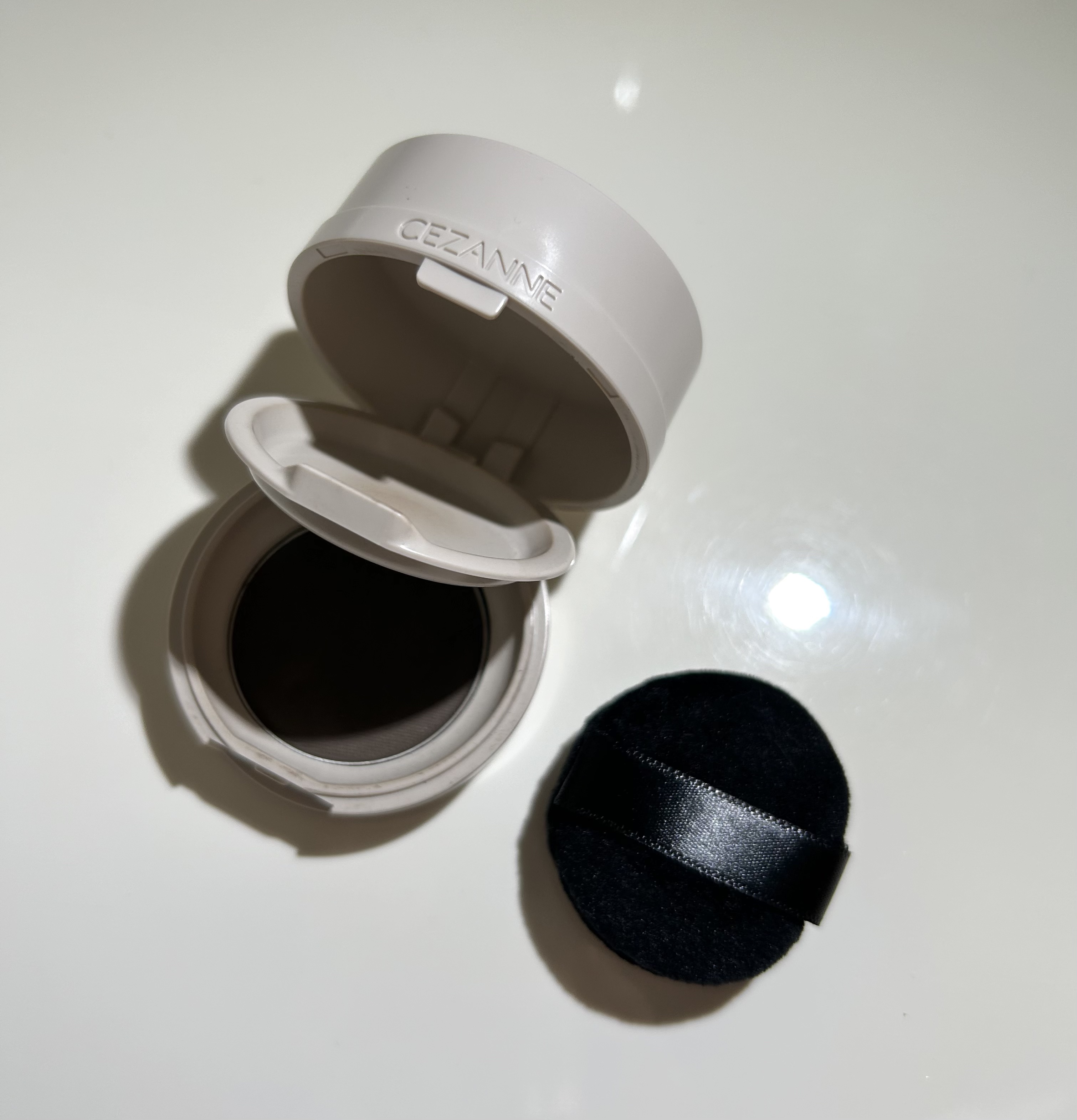 ヘアメイクパウダー/CEZANNE/ヘアケア・スタイリングを使ったクチコミ（3枚目）