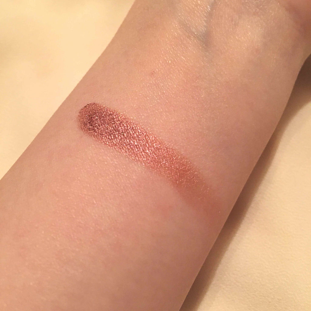 UR GLAM　POWDER EYESHADOW ローズブラウン〈パール〉/U R GLAM/単色アイシャドウを使ったクチコミ（3枚目）