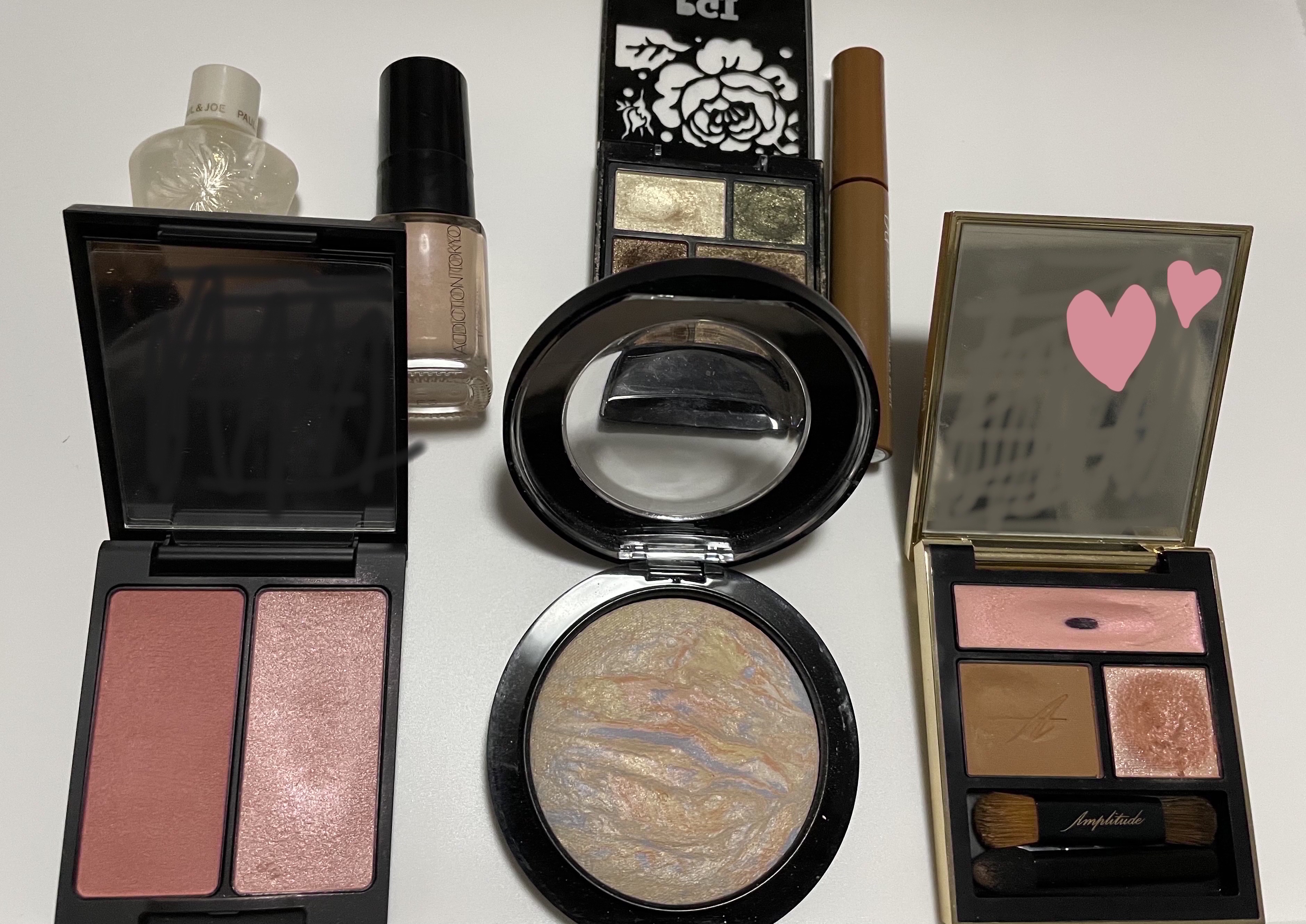 ダンシング ディメンションズ フェイスパレット/RMK/パウダーチークを使ったクチコミ（2枚目）