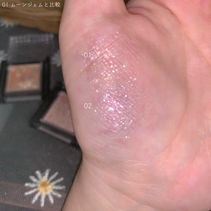 シングルシャイニーアイシャドウ/CEZANNE/アイシャドウを使ったクチコミ(8枚目)