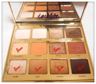 Tartelette Toasted Eyeshadow Palette/tarte/アイシャドウパレットを使ったクチコミ（3枚目）