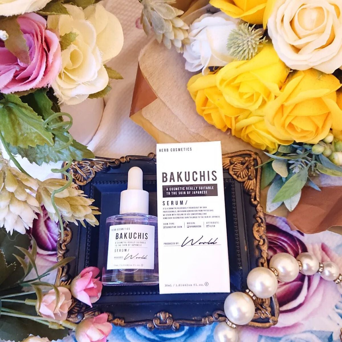 バクチススキンセラム/BAKUCHIS/美容液を使ったクチコミ(1枚目)