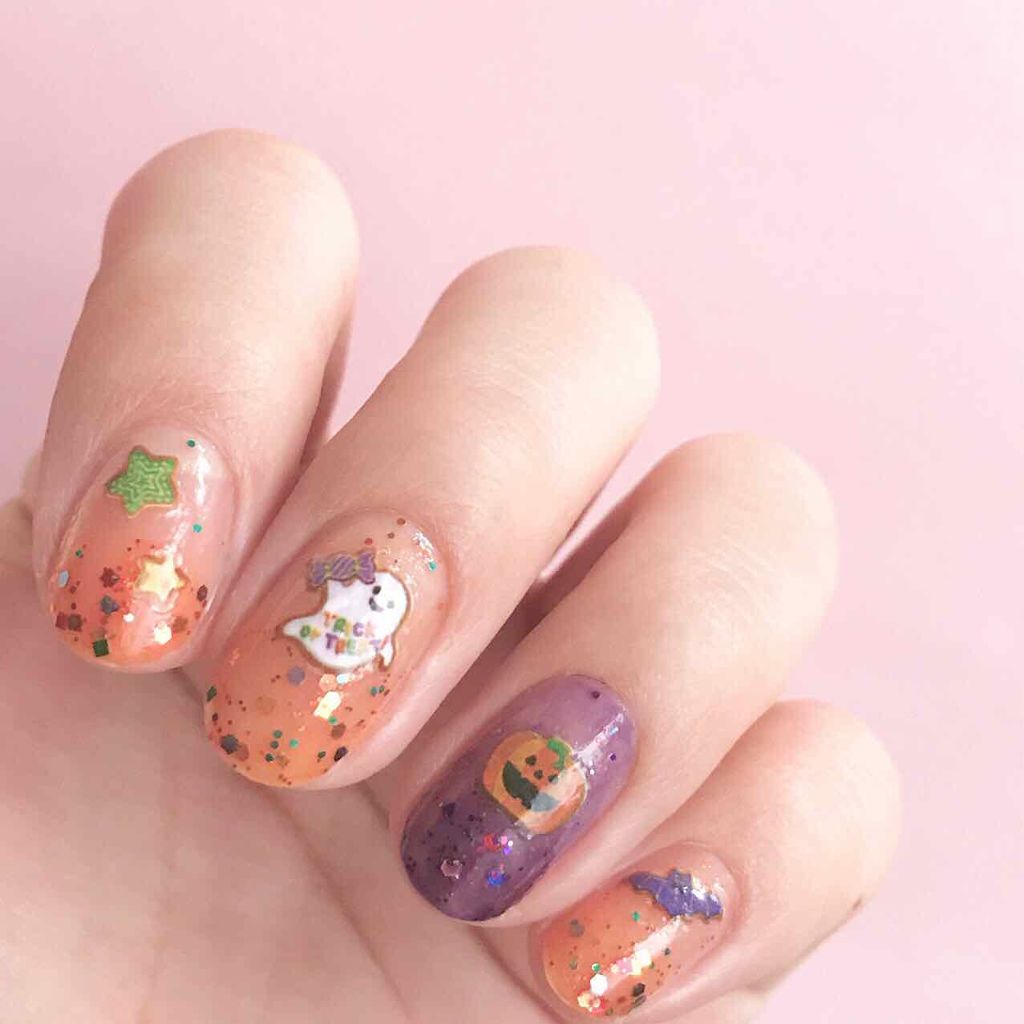 ネイルシール/キャンドゥ/ネイルシールを使ったクチコミ(1枚目)