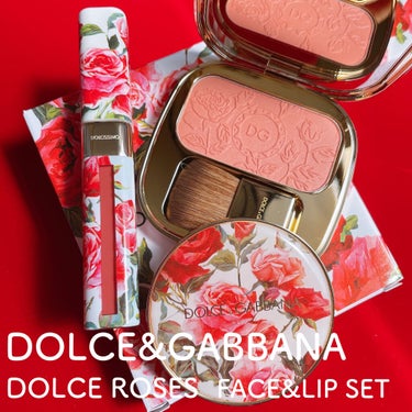 ドルチェ ローズ フェイス＆リップセット/DOLCE&GABBANA BEAUTY/口紅を使ったクチコミ（2枚目）