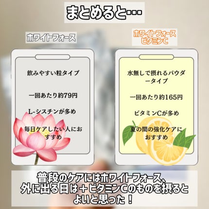 ホワイトフォース/ファンケル/美容サプリメントを使ったクチコミ(5枚目)