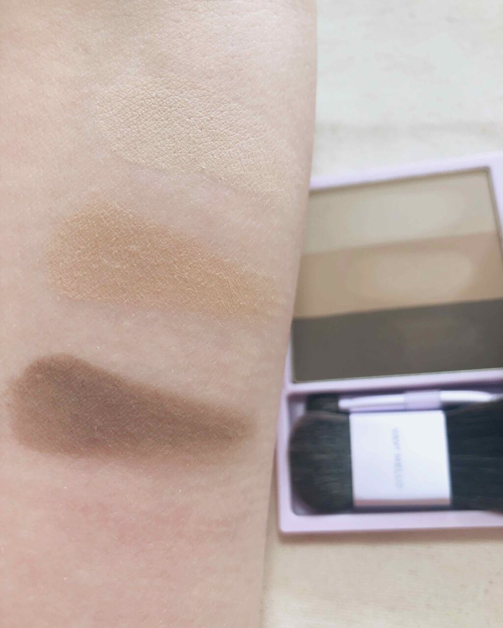 パーフェクトシェーディング&アイブロウ/VAVI MELLO/シェーディングを使ったクチコミ(3枚目)